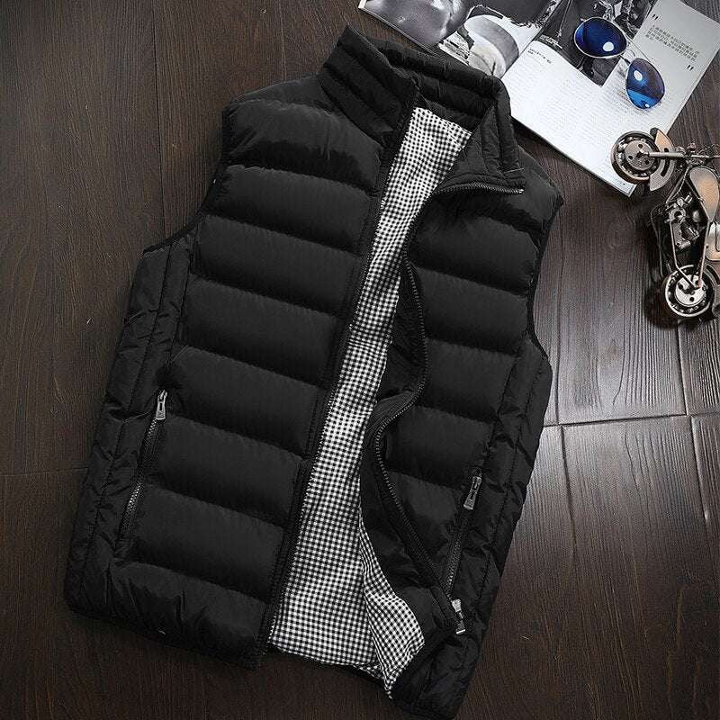 Comfortable Cotton Vest, Fashion Down Vest, Winter Cotton Vest - available at Sparq Mart