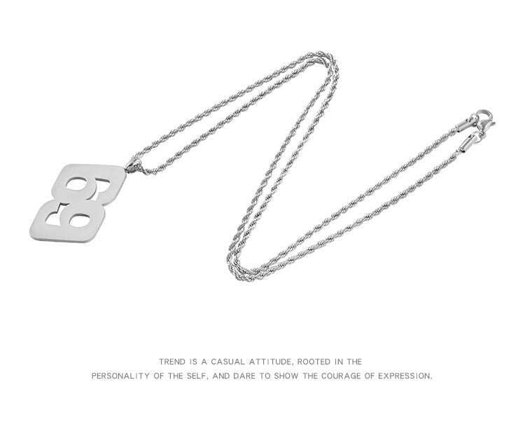 digital pendant, Hip-hop necklace, street fashion - available at Sparq Mart