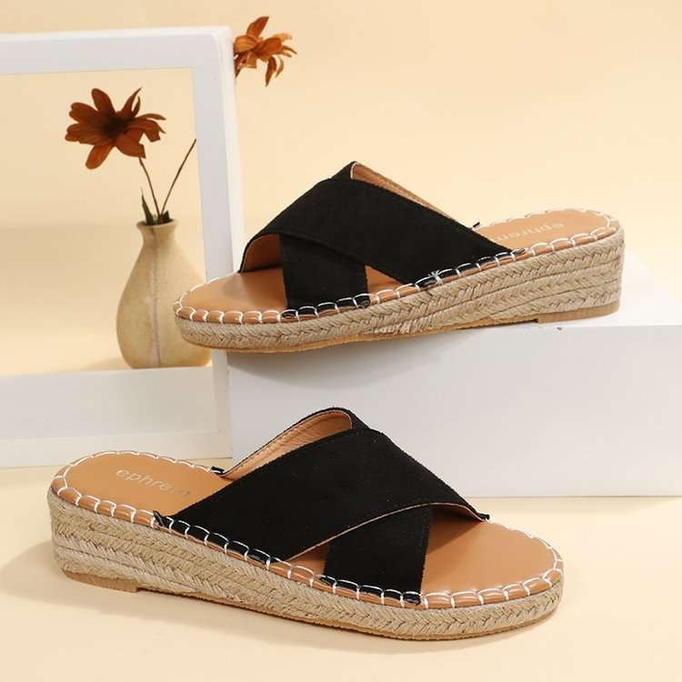 Comfortable Women's Sandals, Fashionable Summer Footwear, Large Size Sandals - available at Sparq Mart