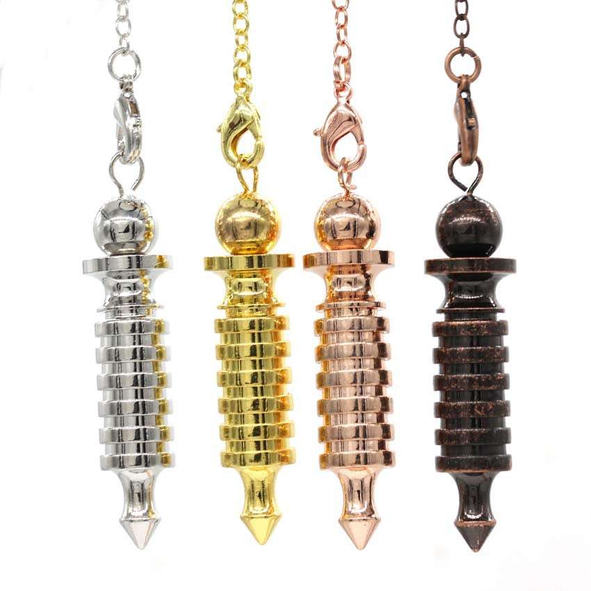 metal spiral necklace, necklace ornaments, pendant necklace - available at Sparq Mart