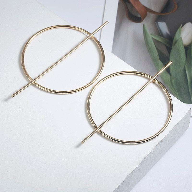 fashion hoop earrings, gold hoop earrings, silver hoop earrings - available at Sparq Mart