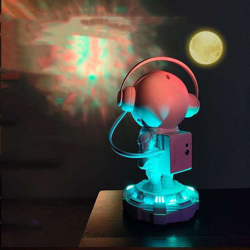 Astronaut Night Light, Cosmic Bedside Lamp, Space-themed Decor - available at Sparq Mart