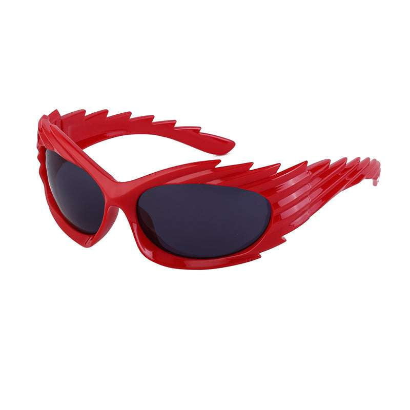 Trendy Concave Sunglasses Modern Sunglasses Design Colorful Fashion Eyewear - available at Sparq Mart