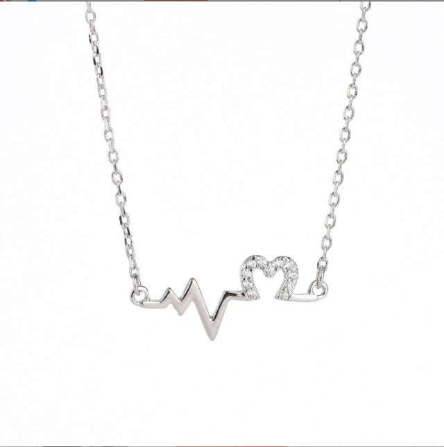 Heart Necklace, Unique, Women - available at Sparq Mart