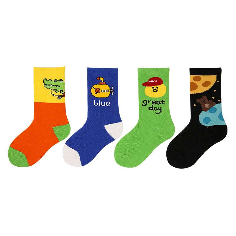 Animal socks, Illustrated socks, Tube socks - available at Sparq Mart