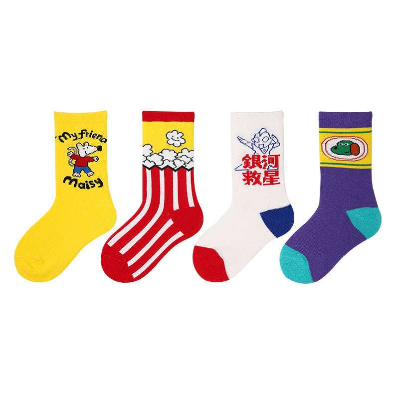 Animal socks, Illustrated socks, Tube socks - available at Sparq Mart