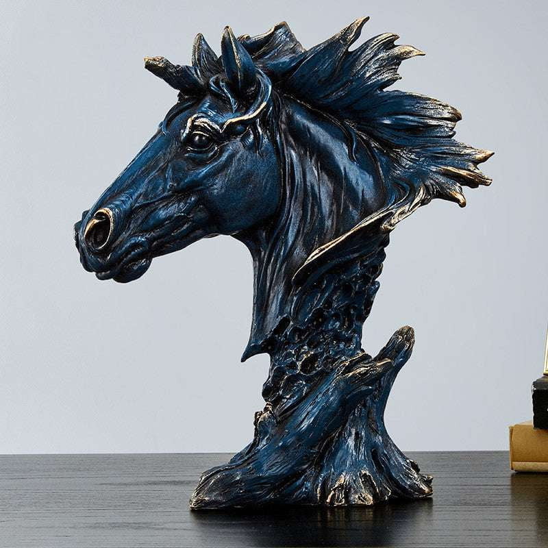 Creative Home Decor, Ornamental Horse Gifts, Resin Horse Figurines - available at Sparq Mart