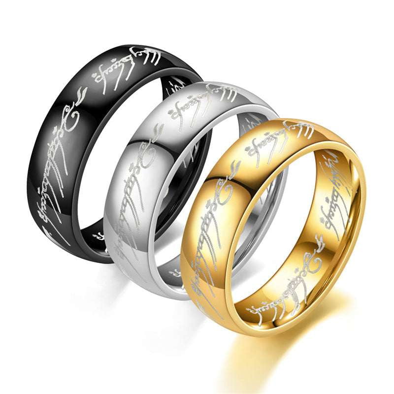 Fashion OL Jewelry, Stainless Steel Rings, Unisex Geometric Ring - available at Sparq Mart