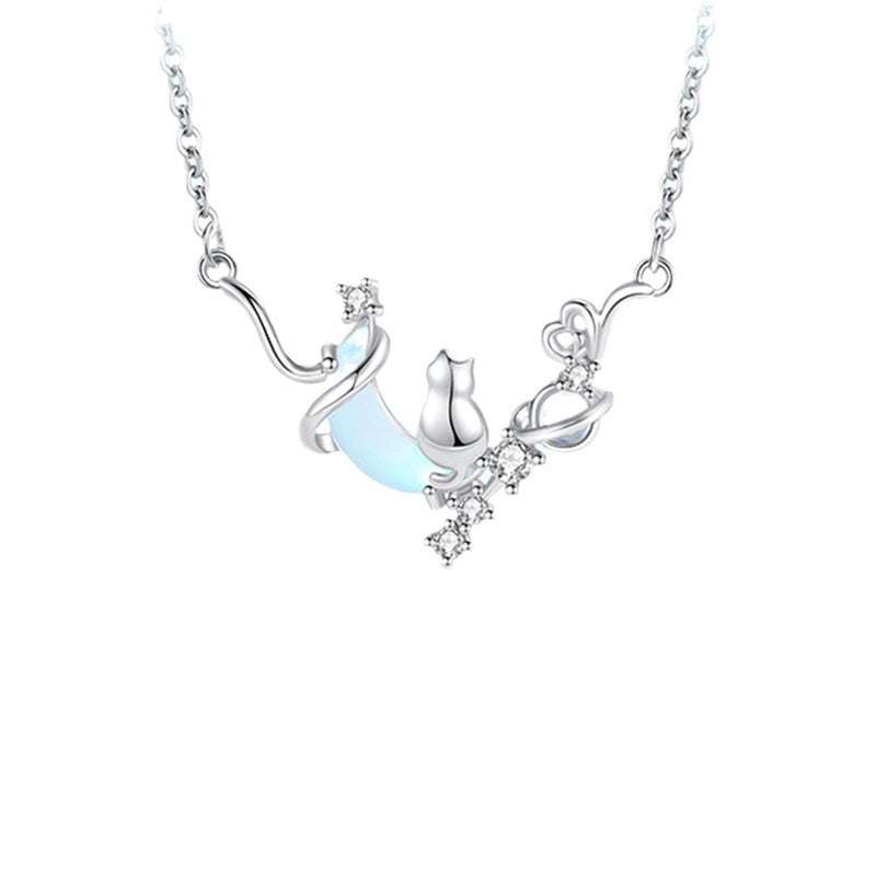 Sterling Silver Necklace, Unique Necklace Designs, Women's Jewelry - available at Sparq Mart