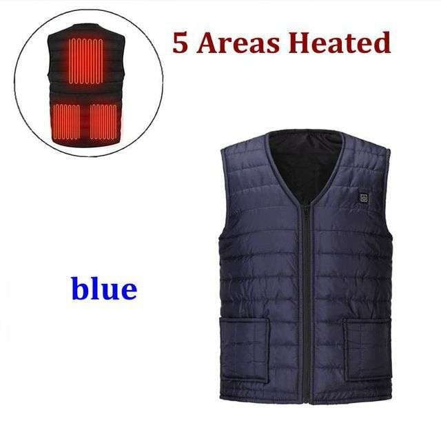 Smart Heated Jacket, USB Charging Vest, Winter Layering Essentials - available at Sparq Mart