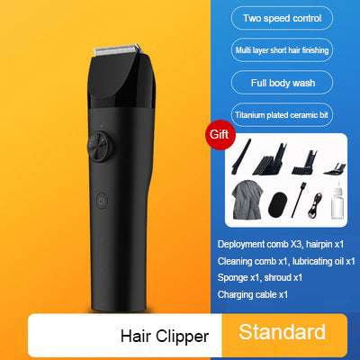 cordless beard trimmer, precision hair clippers, waterproof trimmer washable - available at Sparq Mart