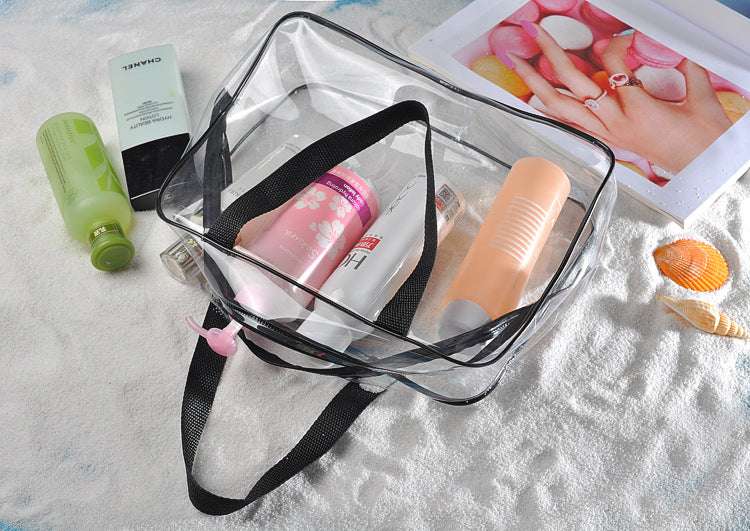 durable & stylish, portable cosmetic bag, Waterproof wash bag - available at Sparq Mart