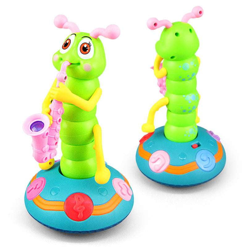 Children's Dancing Doll, Colorful Light-Up Toy, Musical Caterpillar Toy - available at Sparq Mart