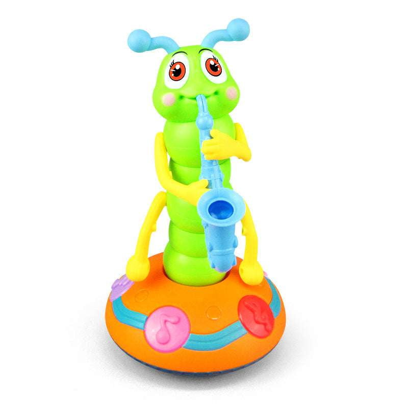 Children's Dancing Doll, Colorful Light-Up Toy, Musical Caterpillar Toy - available at Sparq Mart