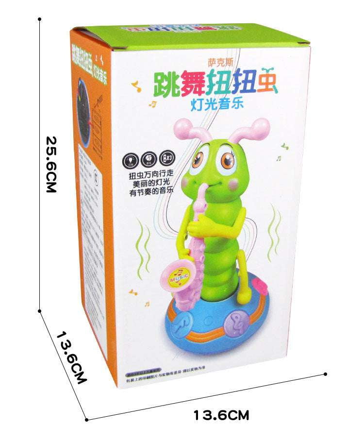 Children's Dancing Doll, Colorful Light-Up Toy, Musical Caterpillar Toy - available at Sparq Mart