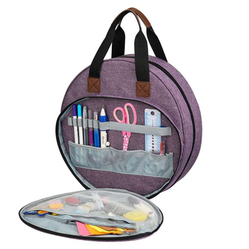 Embroidery Storage Tote, Needlework Tool Carrier, Women's Organizer Bag - available at Sparq Mart