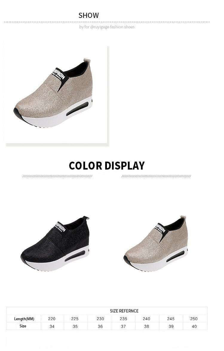 Black Gold Sneakers, Elegant Sneaker Designs, Women's Fashion Sneakers - available at Sparq Mart