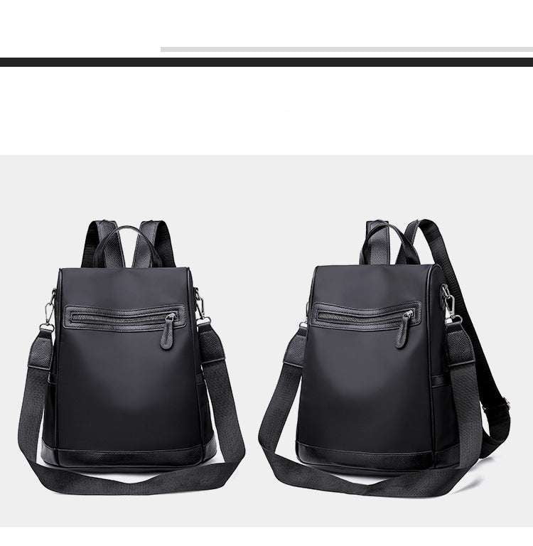 Korean Oxford Backpack, Spacious Ladies Backpack, Stylish Backpack Women - available at Sparq Mart