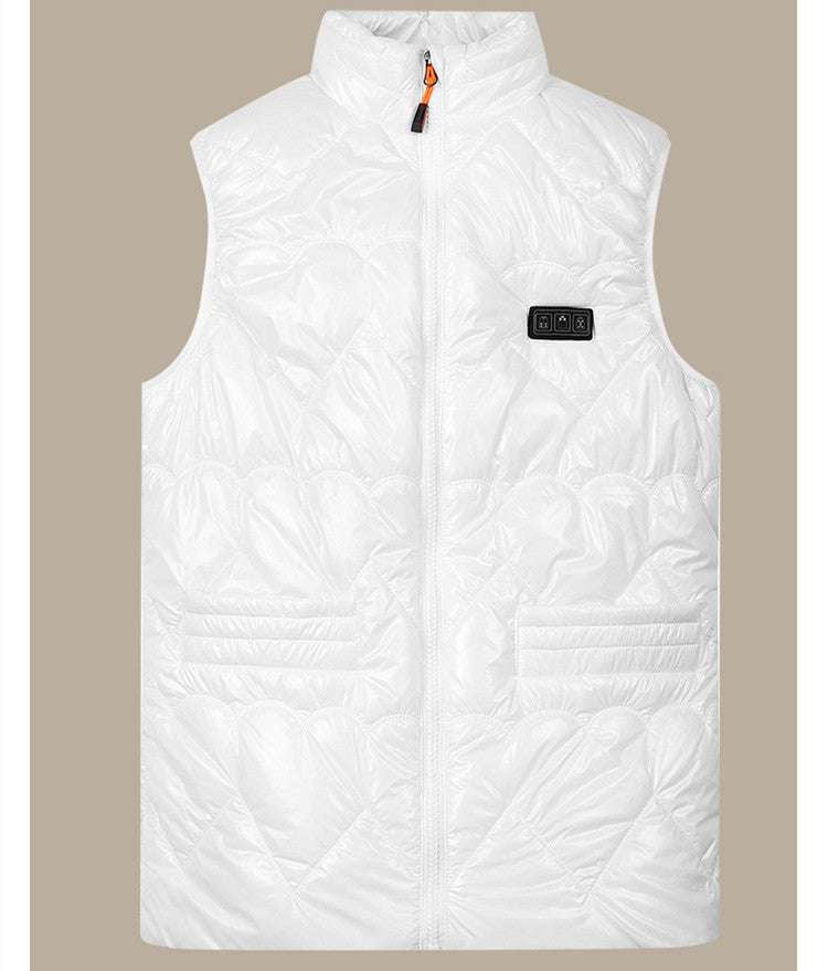 Electric Heating Jacket, Self-heating Outerwear, USB Heated Vest - available at Sparq Mart