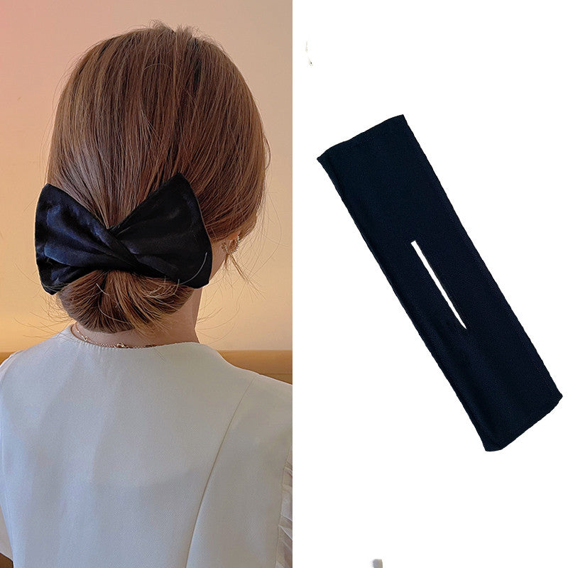 Bow Hairpin Style, Chic Hair Accessory, Japanese Bow Clip - available at Sparq Mart